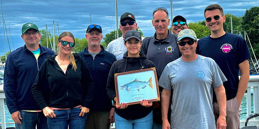Wilmette Harbor Fishing Fleet and the Wilmette Police and Fire Departments